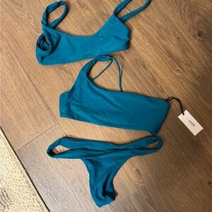 NWT Jade Swim • Teal Bikini • XS/S